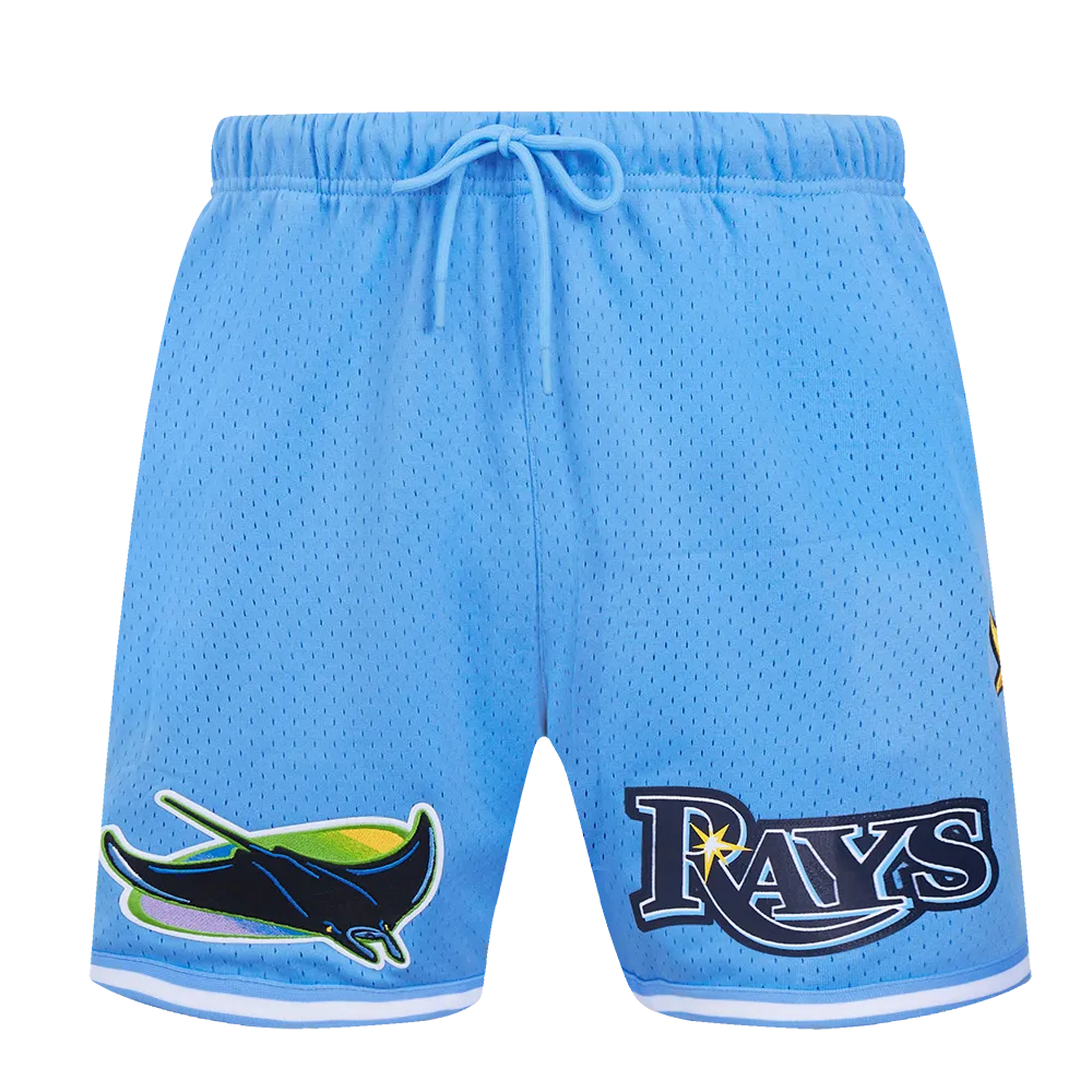 MLB TAMPA BAY RAYS CLASSIC MESH MEN'S SHORT (UNIVERSITY BLUE)