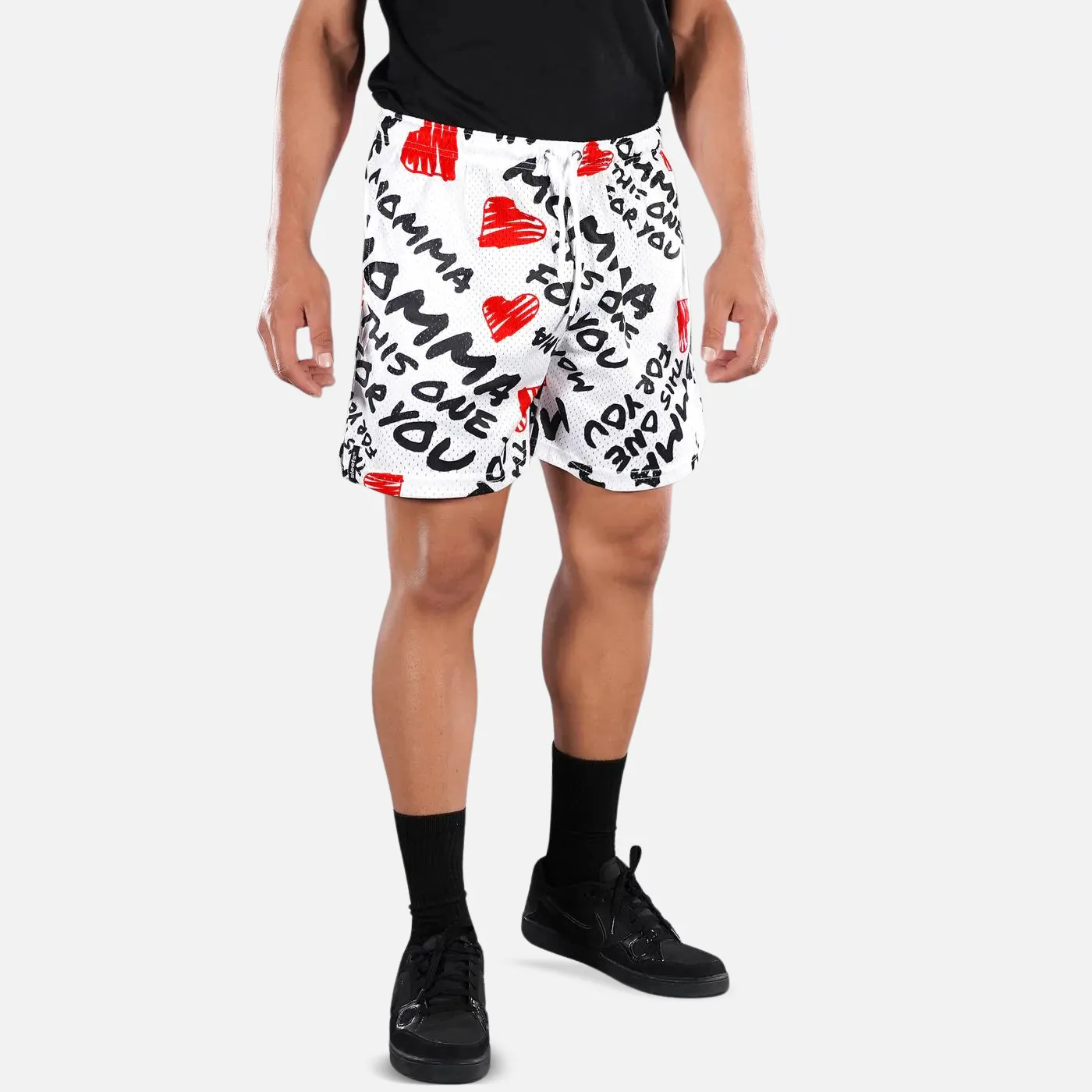 Momma Pattern Shorts - 7"