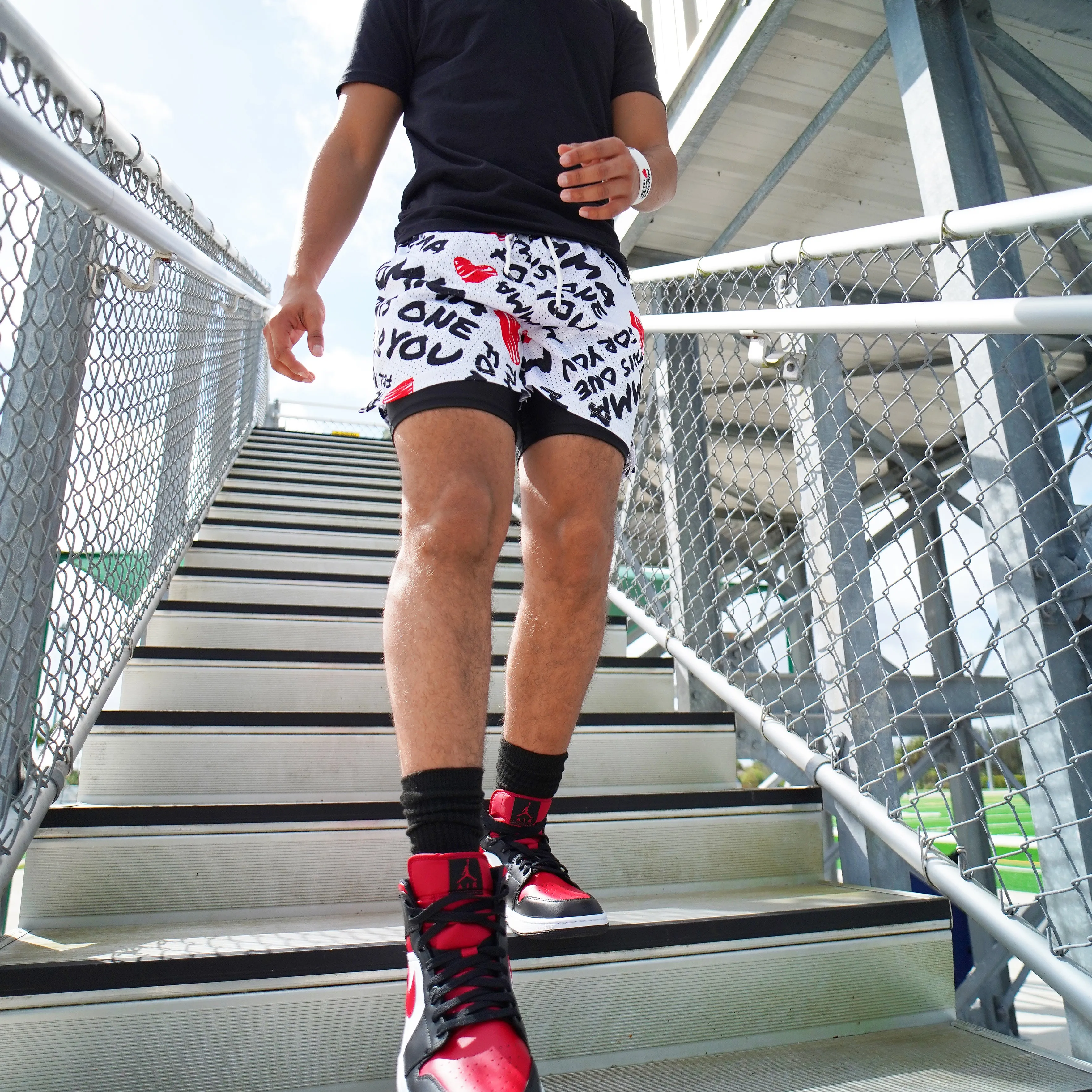 Momma Pattern Shorts - 7"