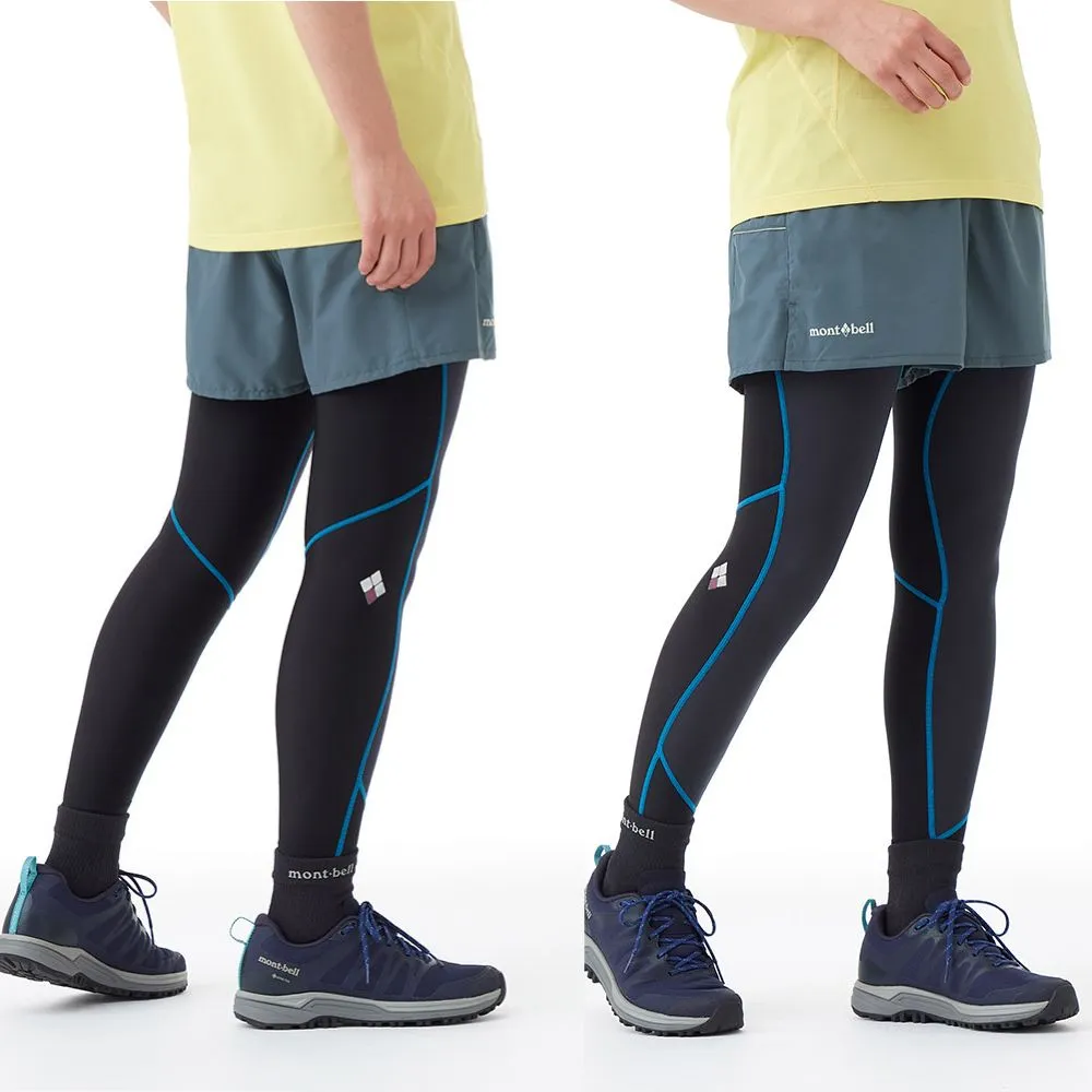 Montbell Women's Light Cross Runner Shorts - Black Gray