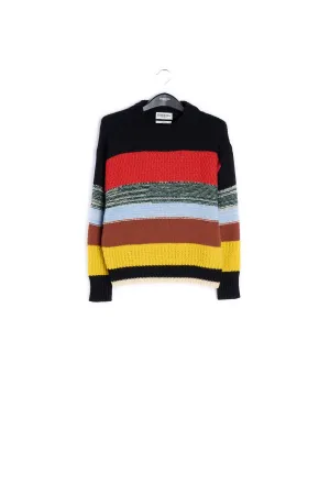 Multi color mixed sweater