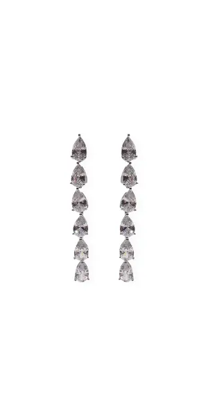 Multi Teardrop Dangle Earrings