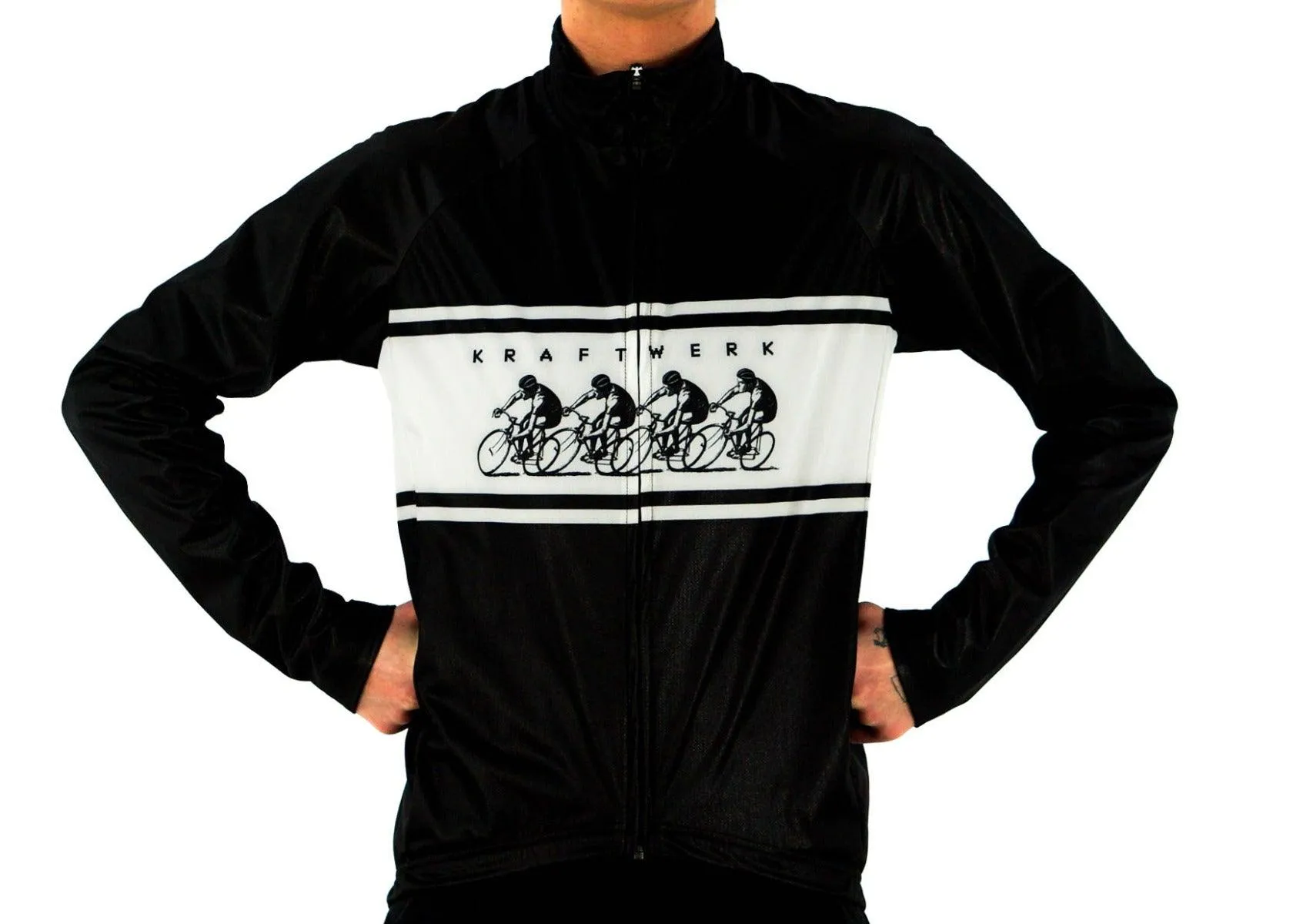 New Kraftwerk Tour de France Rainjacket Black