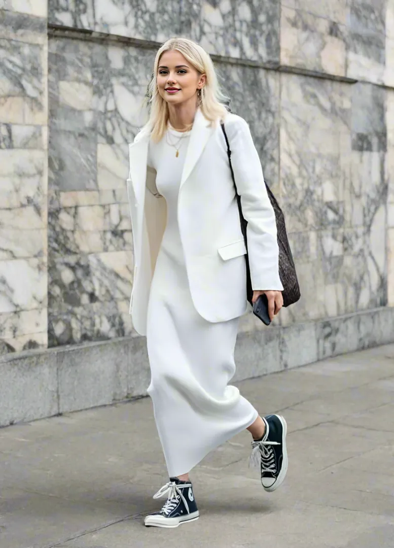 New Women 2-piece Suit and Full Knitted Sweater Dress Sets