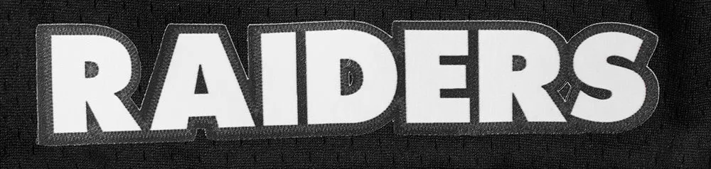 NFL LAS VEGAS RAIDERS CLASSIC MESH MEN'S SHORT (BLACK)