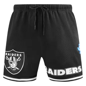NFL LAS VEGAS RAIDERS CLASSIC MESH MEN'S SHORT (BLACK)