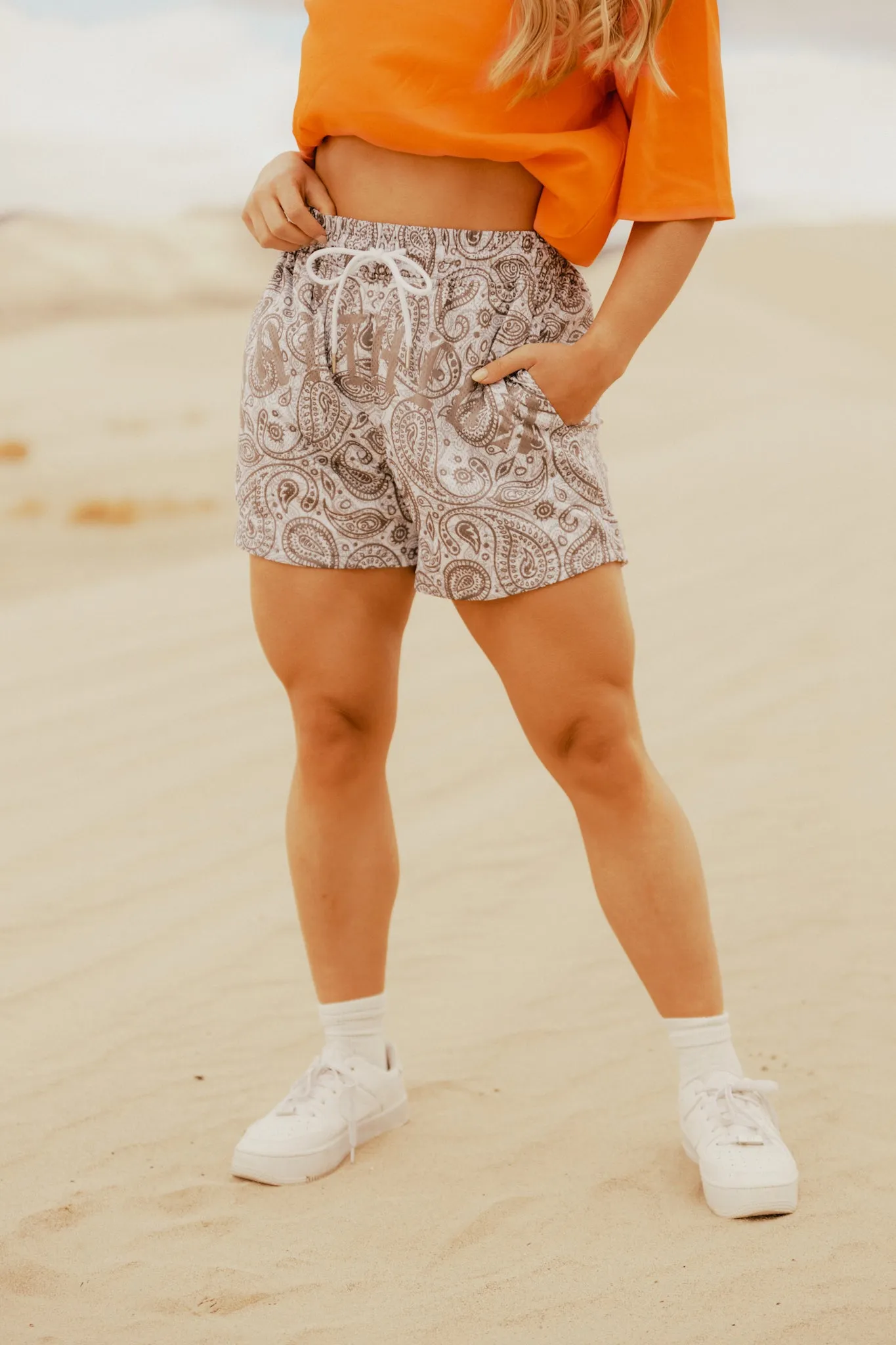 OG PAISLEY MESH SHORT