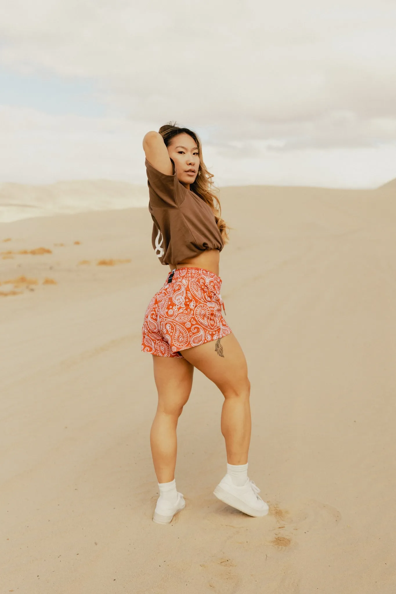 OG PAISLEY MESH SHORT