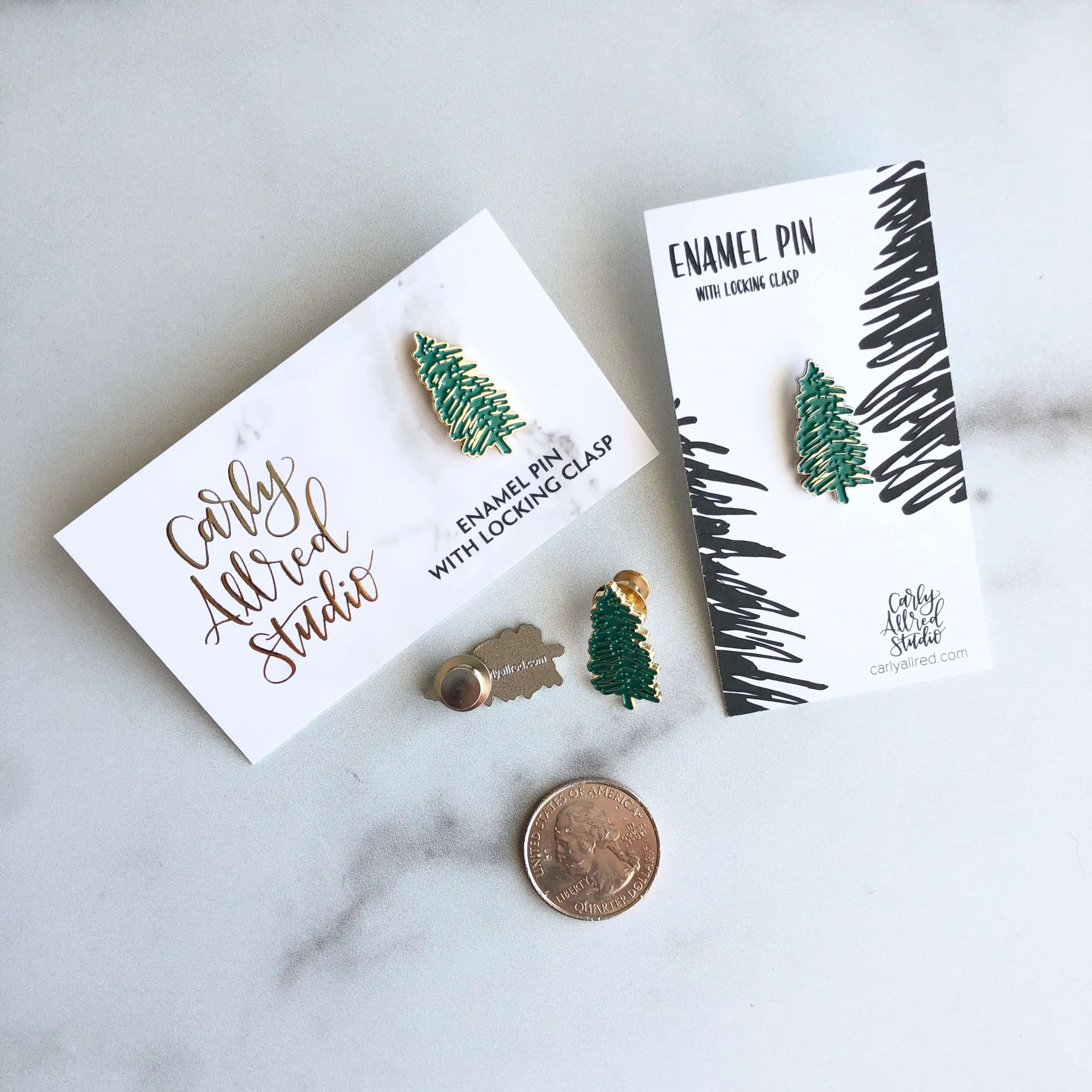 Pine Tree Enamel Pin
