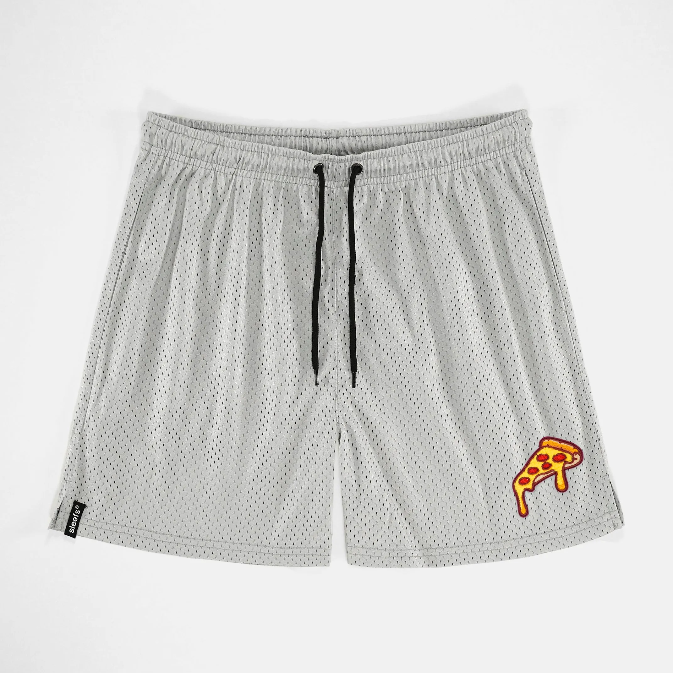 Pizza Slice Patch Shorts - 7"