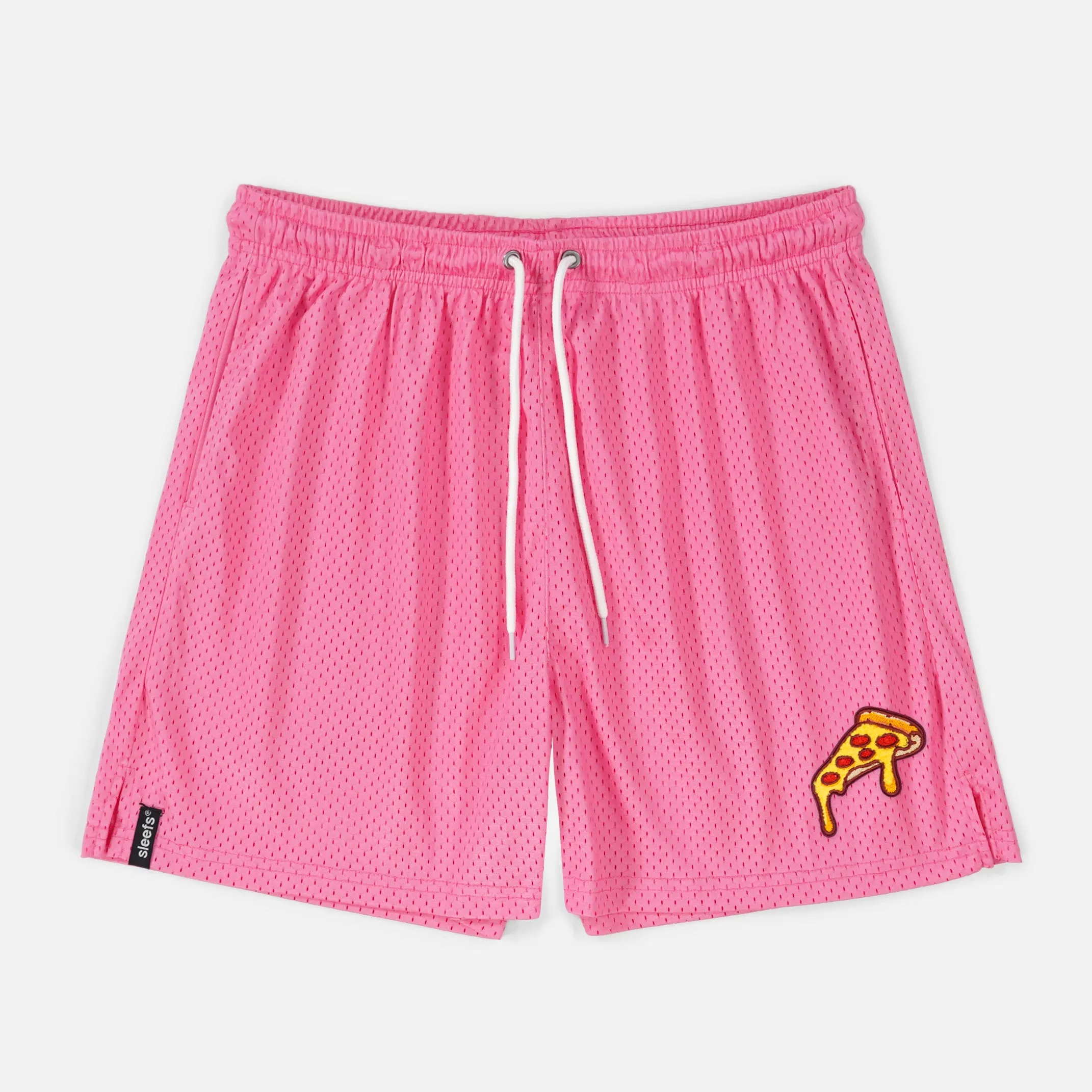 Pizza Slice Patch Shorts - 7"