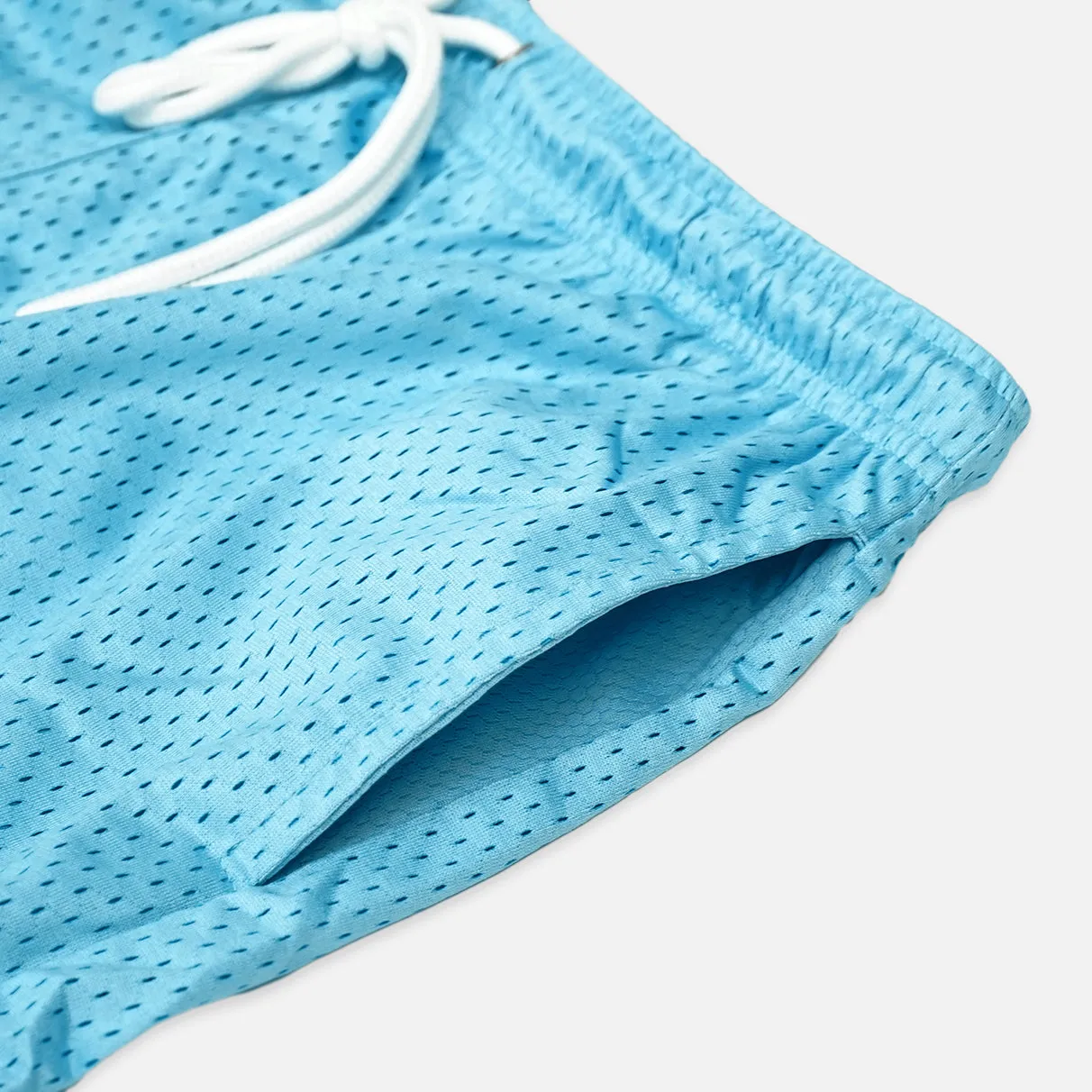 Pizza Slice Patch Shorts - 7"