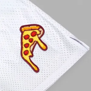 Pizza Slice Patch Shorts - 7"