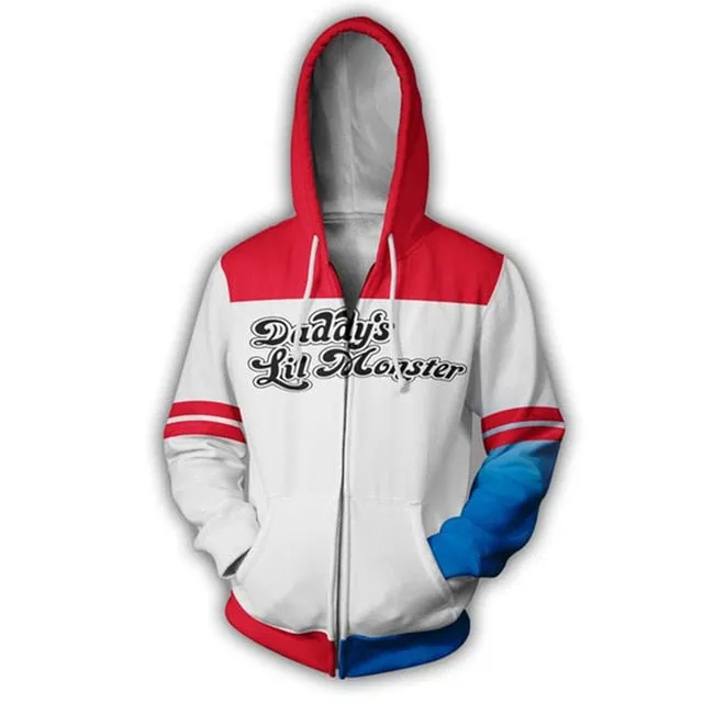 Popular Marvel movie venom 3D Printed Hoodies Men Women Spiderman Hooded Sweatshirts hip hop Zipper Pocket Jackets