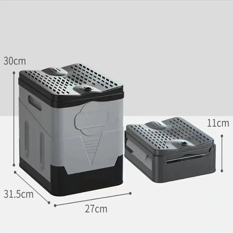 Portable, Collapsible, Anti-Odor Travel Emergency Folding Toilet