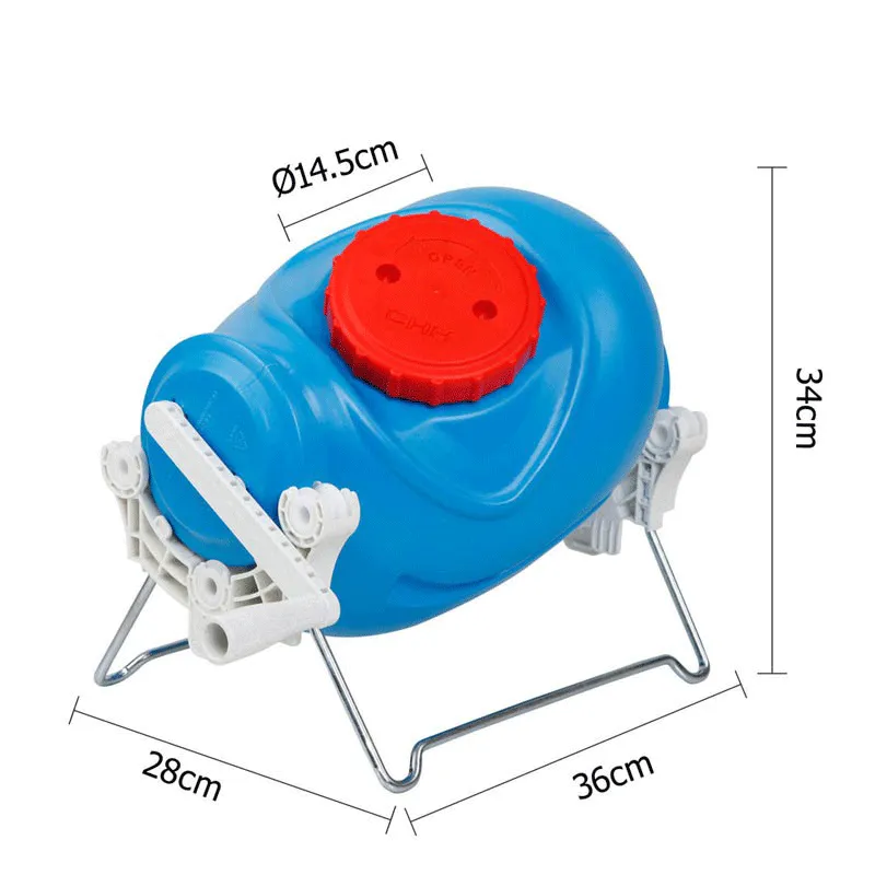 Portable Mobile Manual Hand Camping Washing Machine Camp Washer Laundry Rotary
