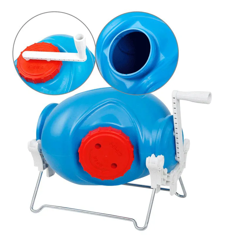 Portable Mobile Manual Hand Camping Washing Machine Camp Washer Laundry Rotary