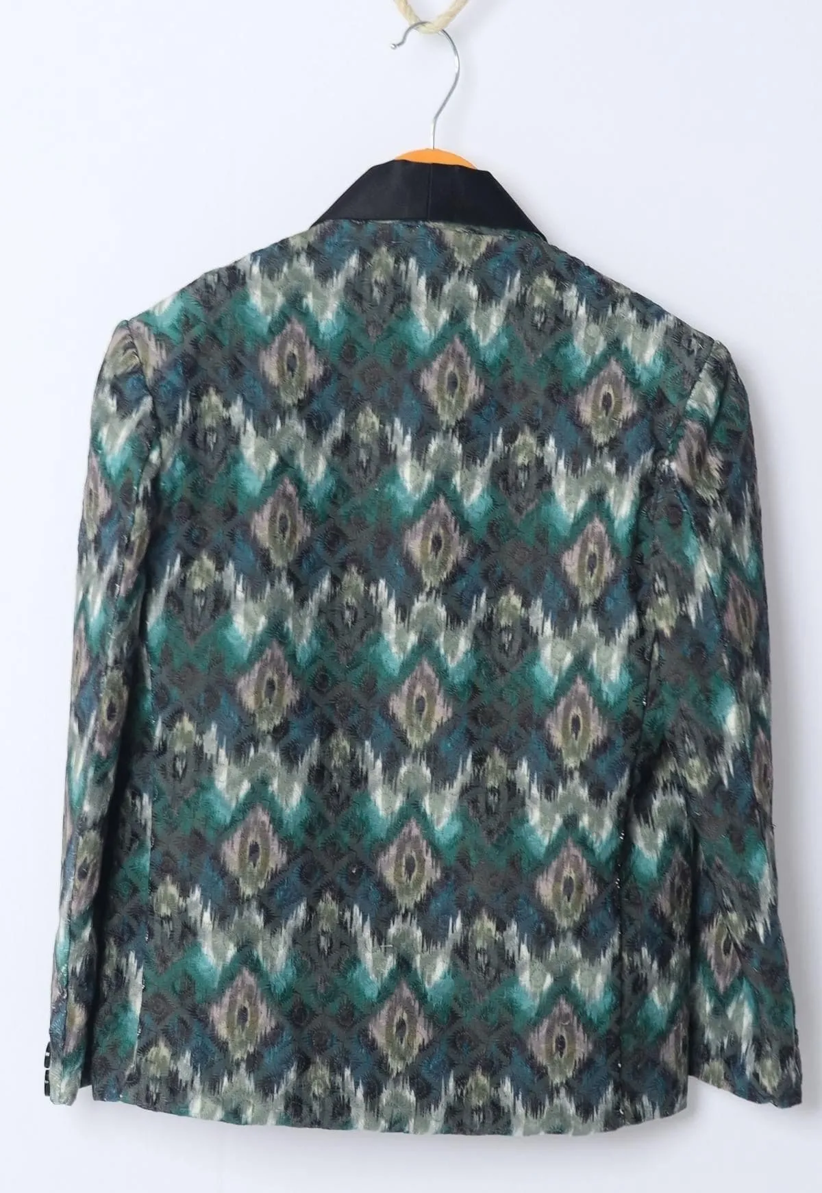 Pre-Order: Embroidery Styled Jacquard Blazer Only