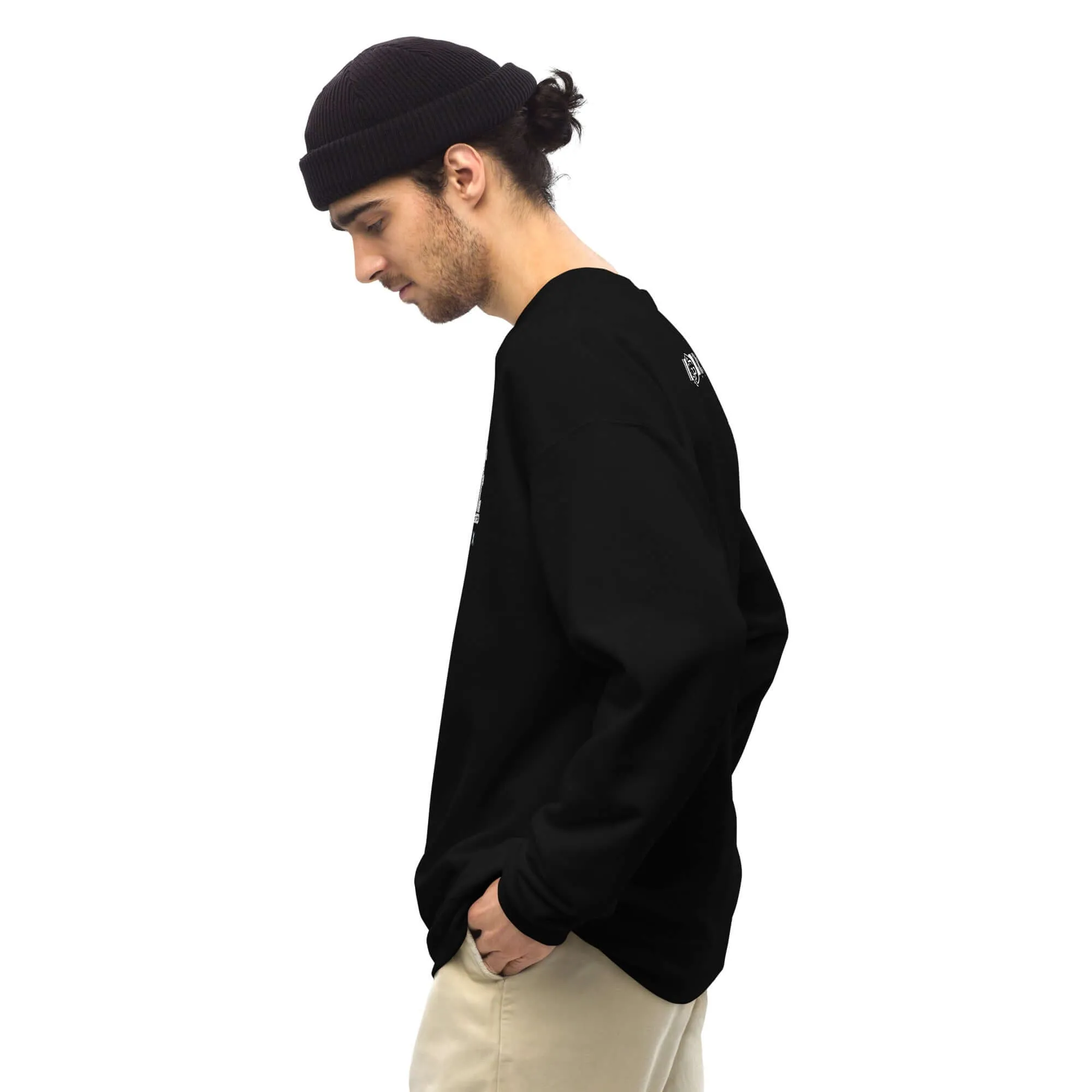 "Future is Never Promised" Embroidered Unisex Sweatshirt (Color options available)