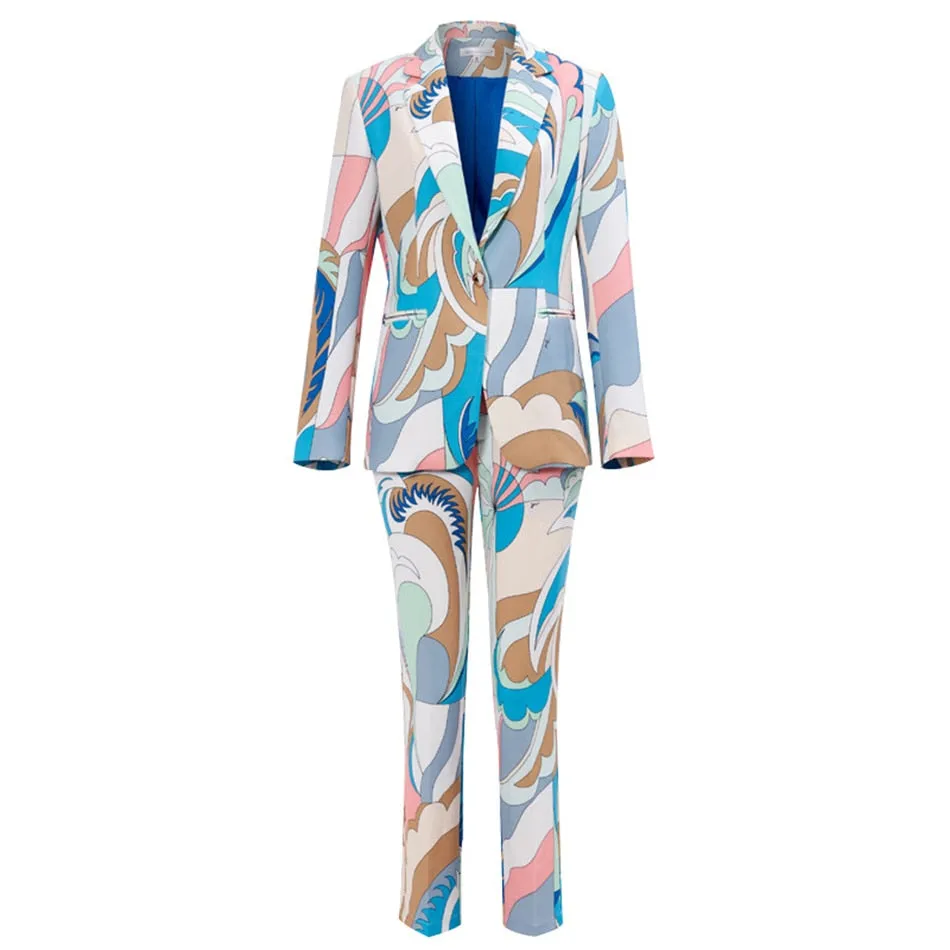 Rachel Blazer & Pants Set