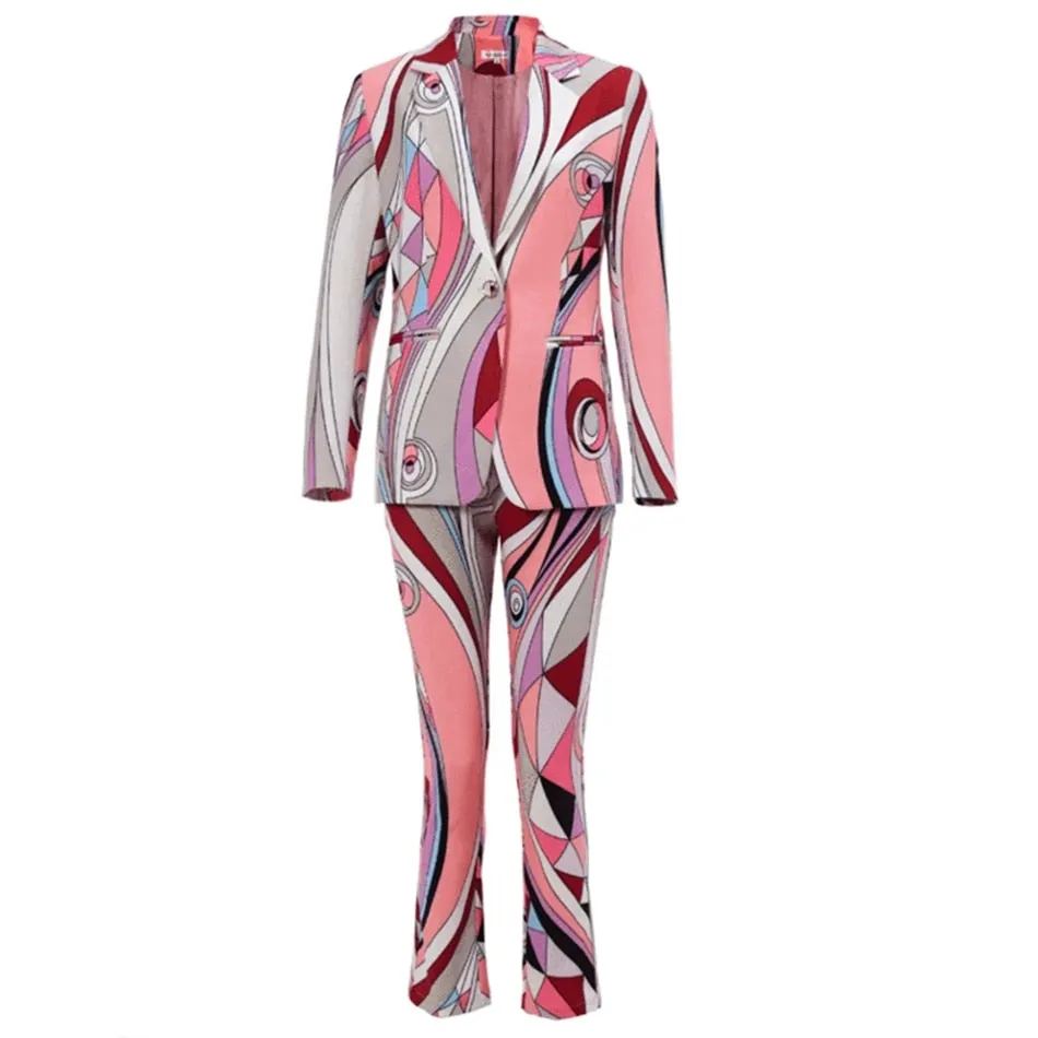 Rachel Blazer & Pants Set