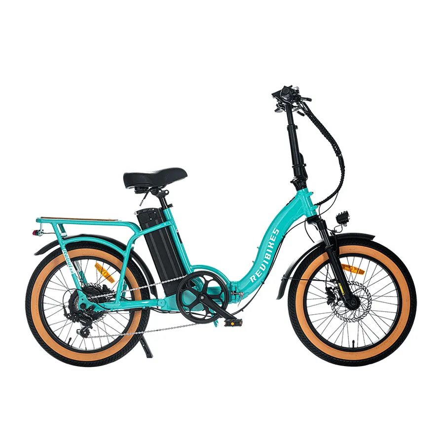 Revi Bikes Rebel 2.0 - Step-Through Fat Tire Electric Bike - Top Speed 28mph - 750W
