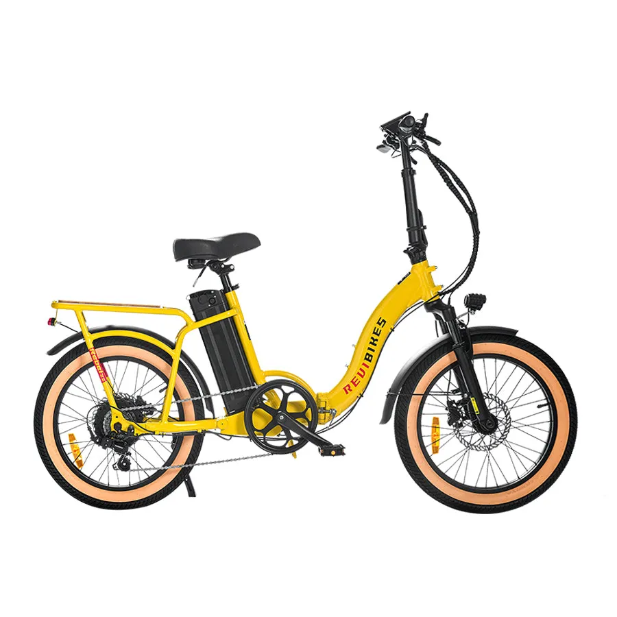 Revi Bikes Rebel 2.0 - Step-Through Fat Tire Electric Bike - Top Speed 28mph - 750W