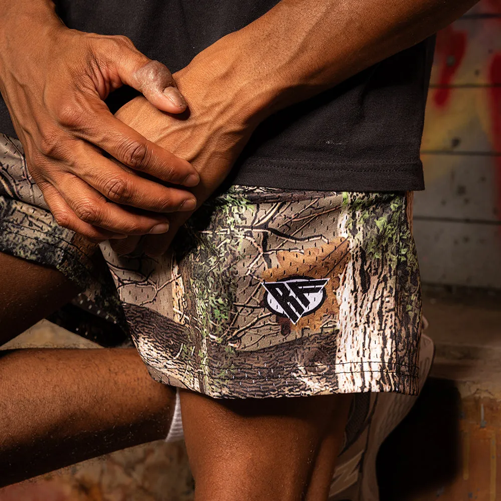 RF Mesh Tree Camo Shorts 2.0