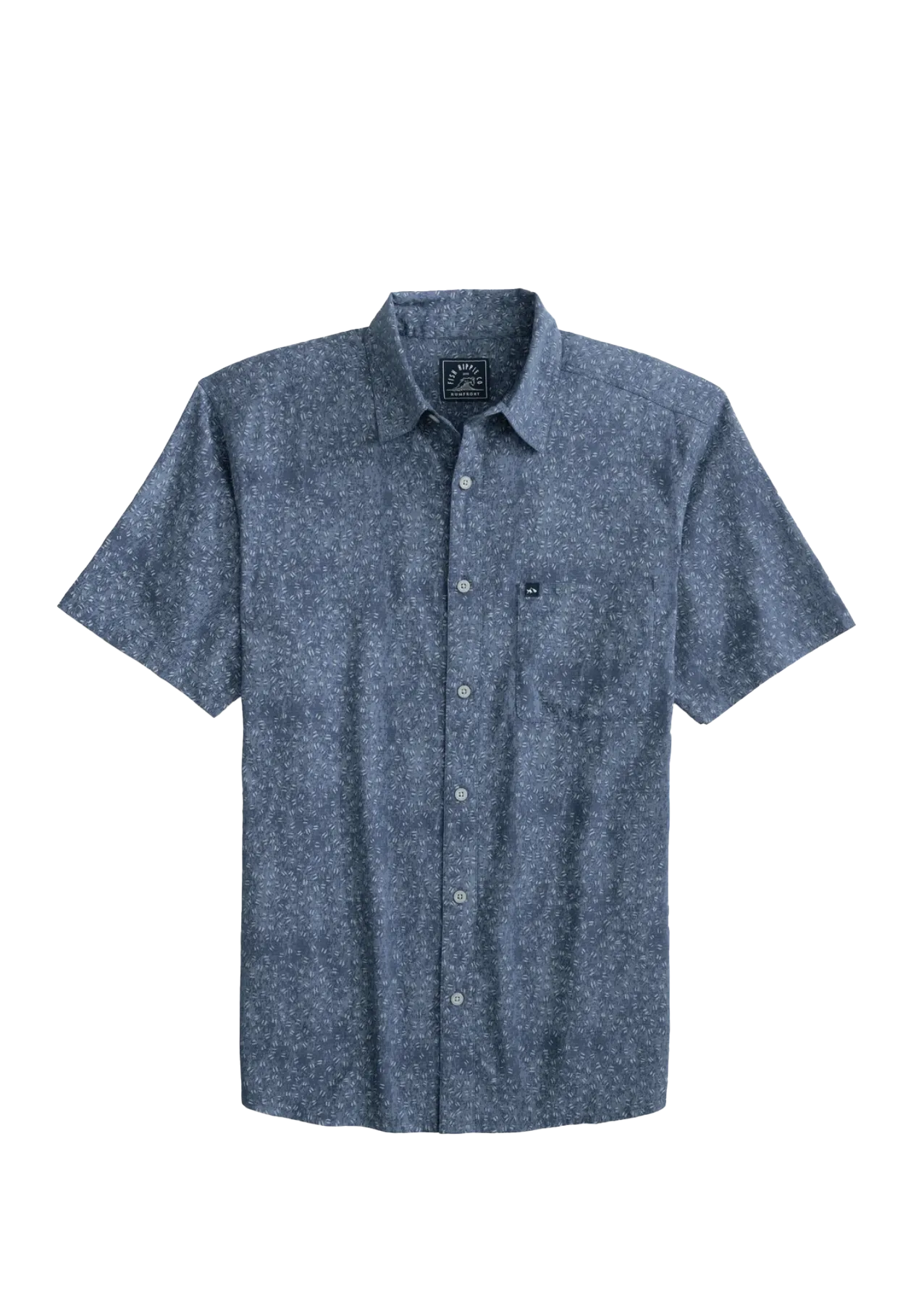 Rumfront SS Button Down Shirt Indigo