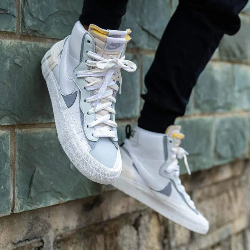 Sacai x Nike Blazer Mid 'White Grey'