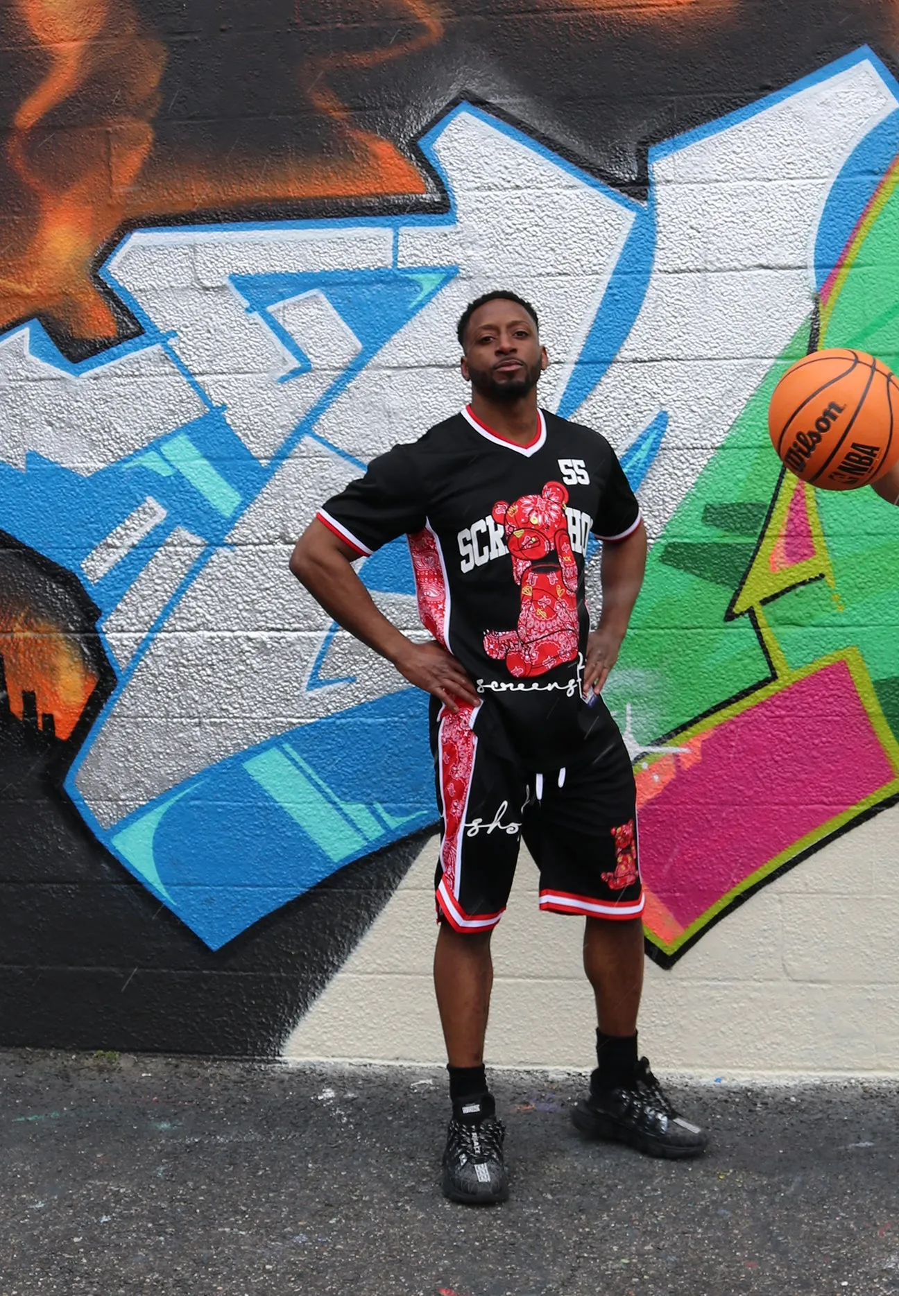 SHORT SLEEVE MESH JERSEY - TS1122 (BLACK)
