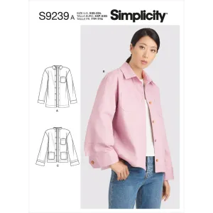 Simplicity Sewing Pattern S9239 Misses' Jackets
