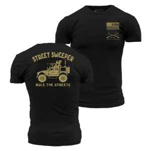 Street Sweeper T-Shirt - Black
