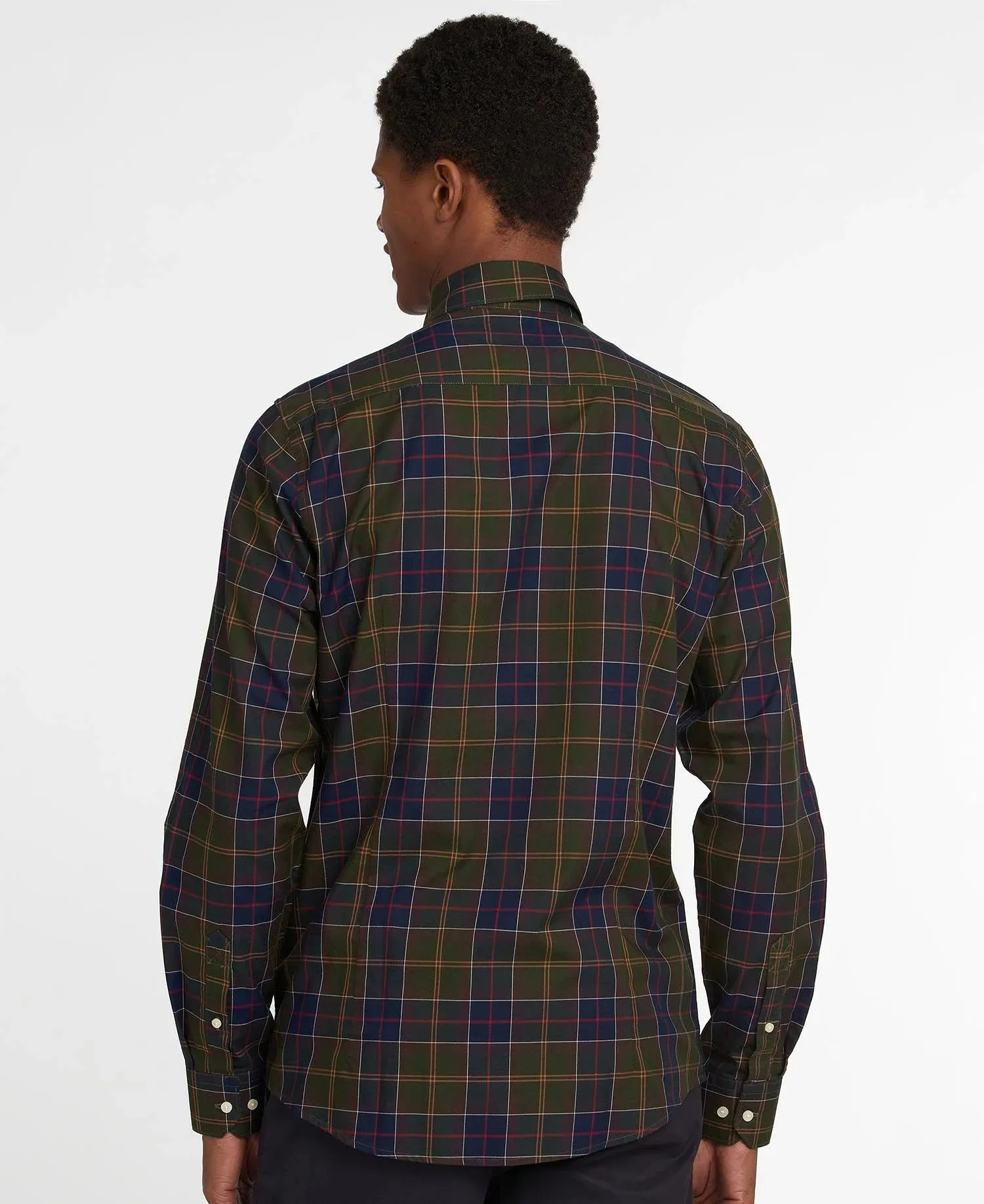Wetheram Tailored Fit Shirt Classic Tartan