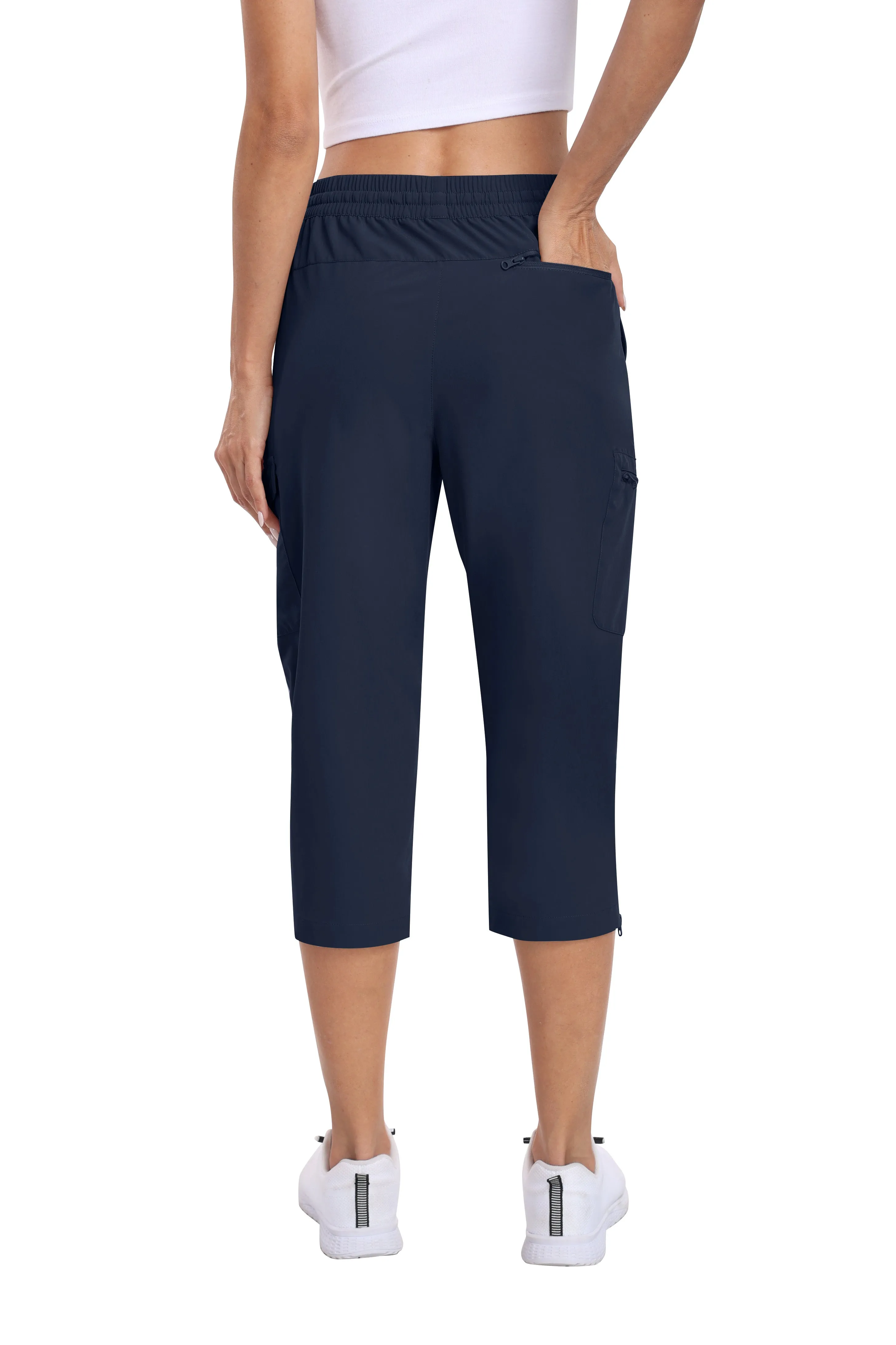 Women hiking summer outdoor cropped pants
